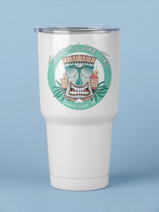30oz Insulated Torch Lake Tiki Tumbler - DecalFreakz