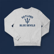 Gaylord Blue Devils Crewneck Sweatshirt - DecalFreakz