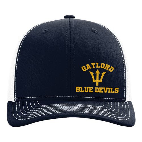 Gaylord Blue Devils Embroidered Hat - DecalFreakz