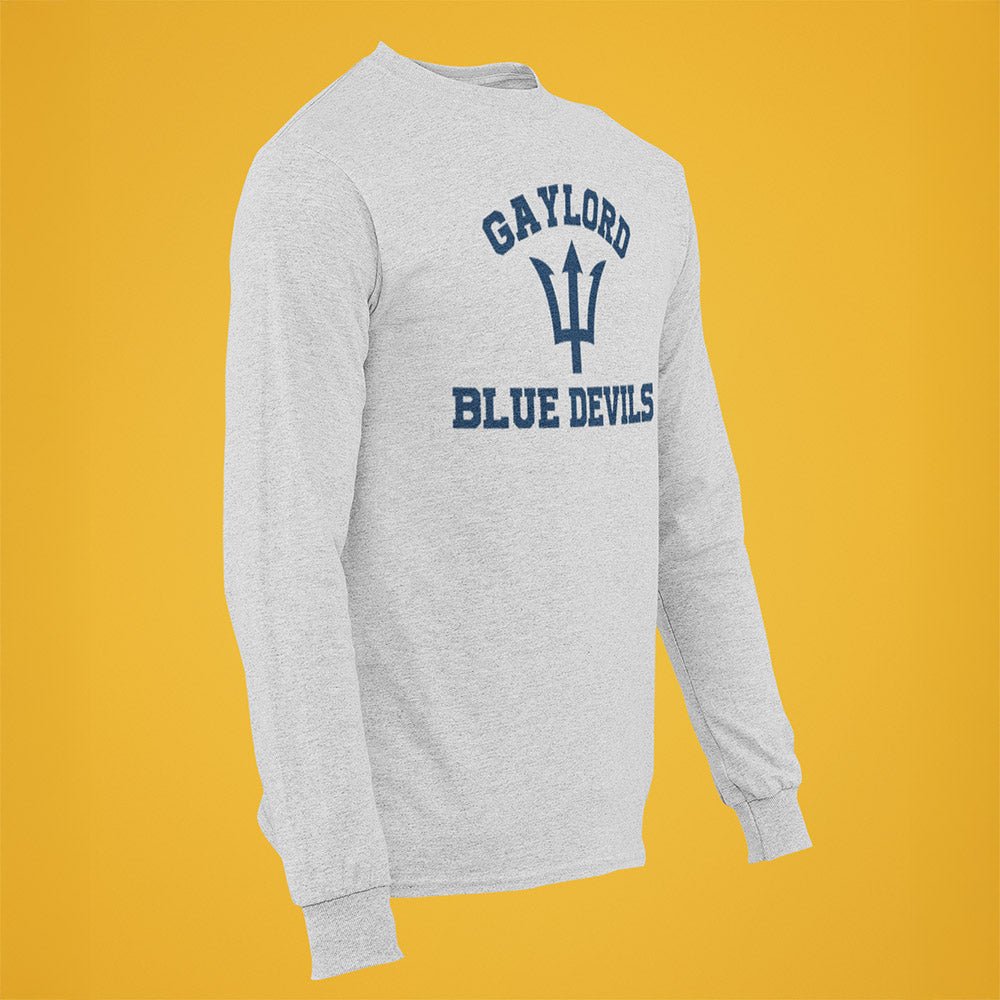 Gaylord Blue Devils Long Sleeve (Youth and Adult) - DecalFreakz