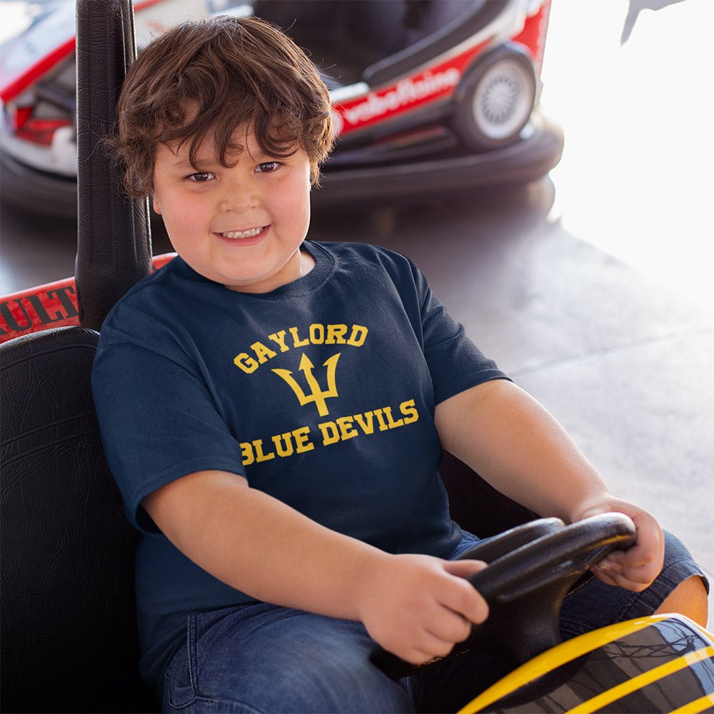 Gaylord Blue Devils Tee (Youth and Adult) - DecalFreakz