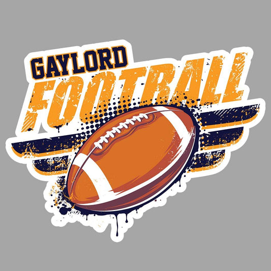 Gaylord Football Decal