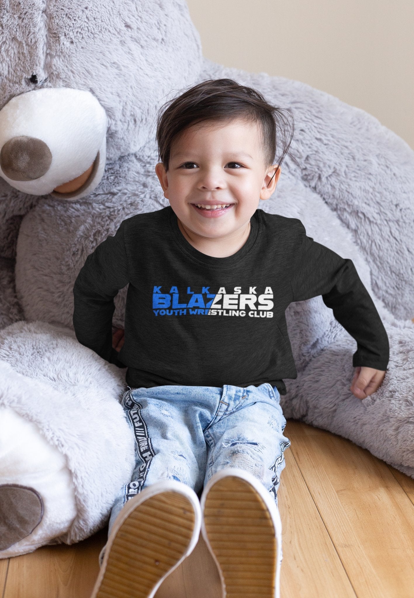 Kalkaska Youth Wrestling - TODDLER Long sleeve - DecalFreakz