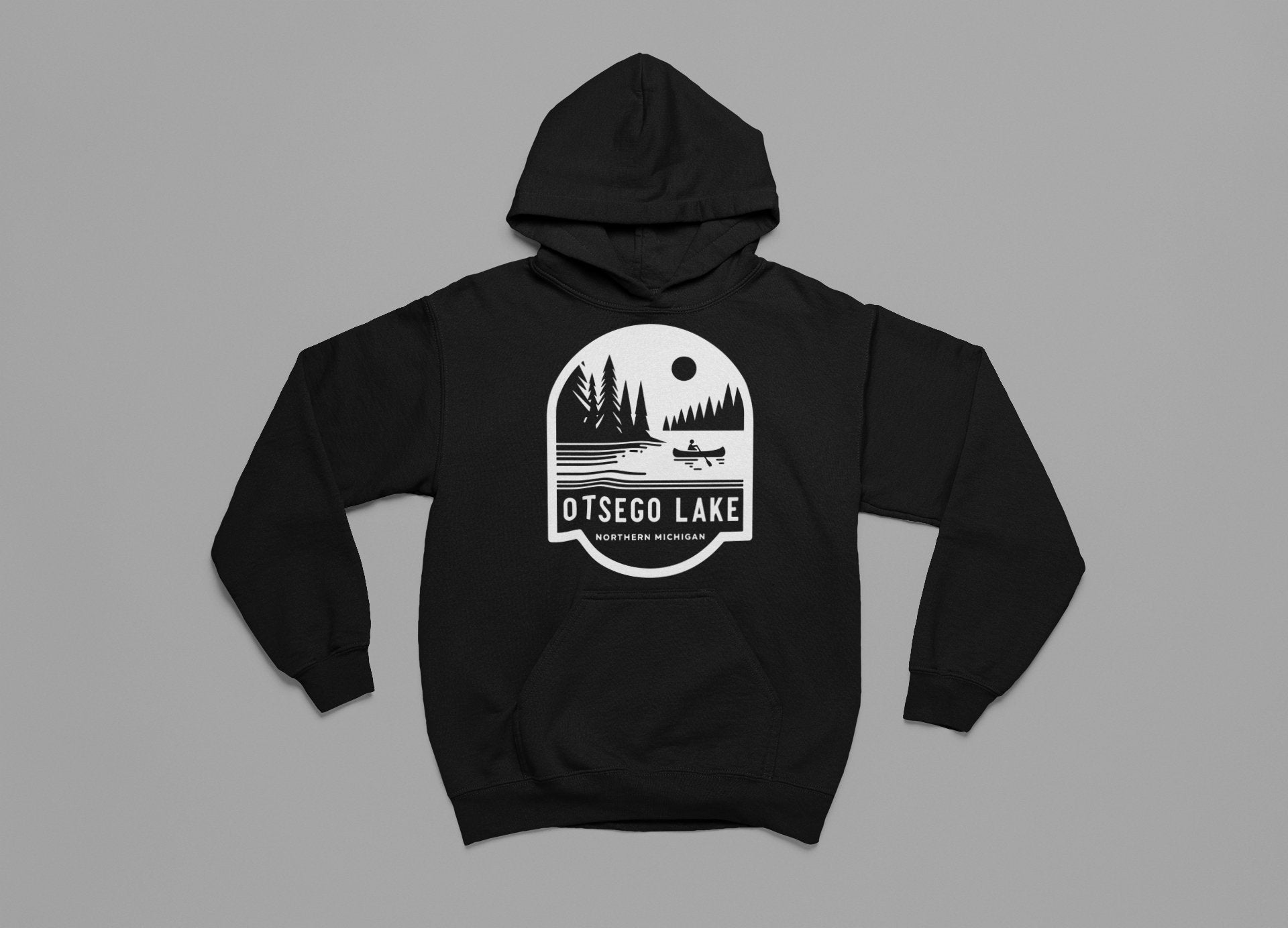 Otsego Lake Northern Michigan Sweatshirt - DecalFreakz