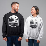 Otsego Lake Northern Michigan Sweatshirt - DecalFreakz