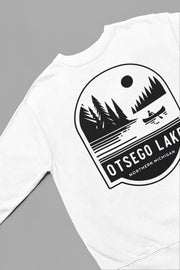 Otsego Lake Northern Michigan Sweatshirt - DecalFreakz