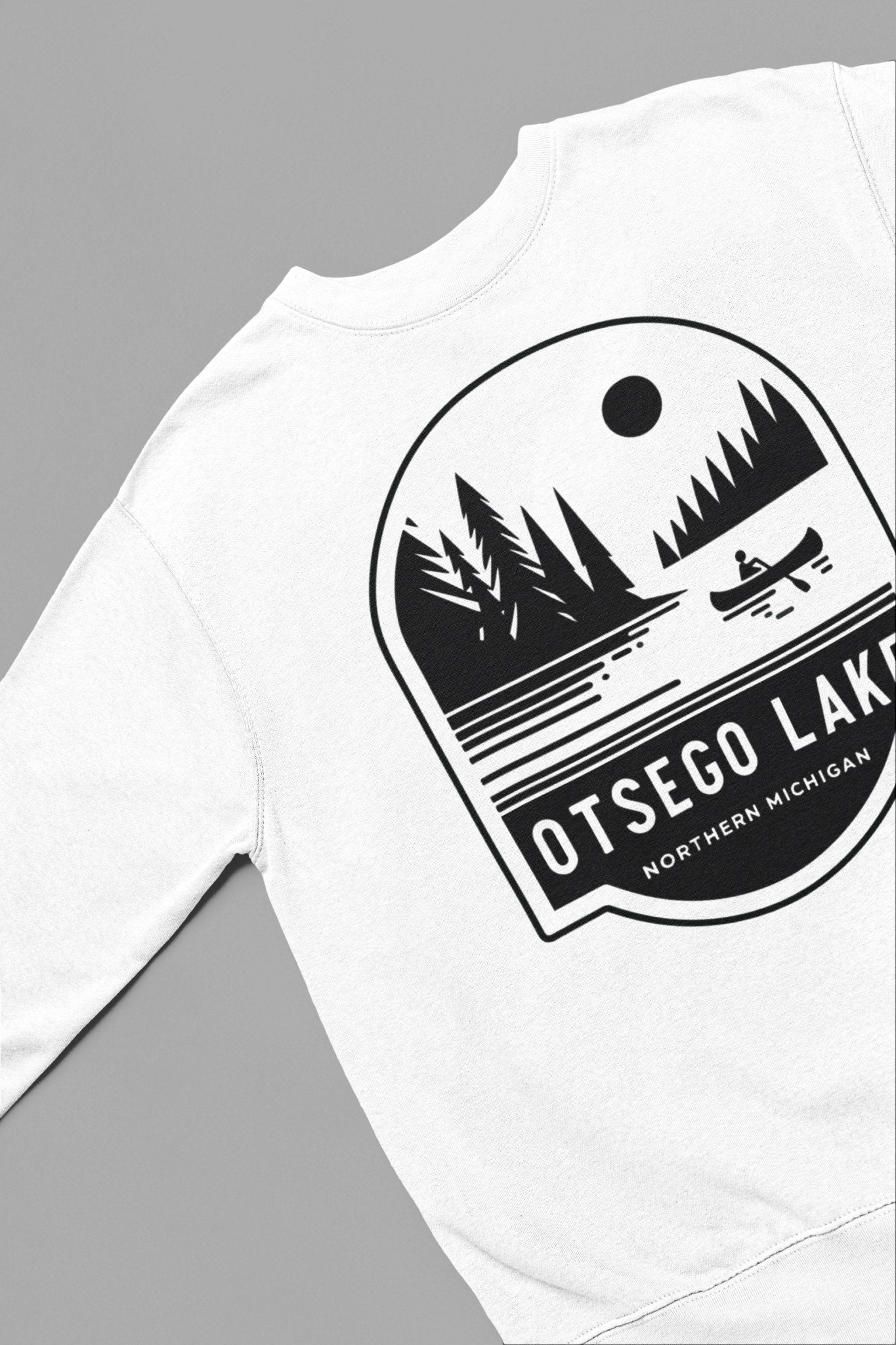 Otsego Lake Northern Michigan Sweatshirt - DecalFreakz
