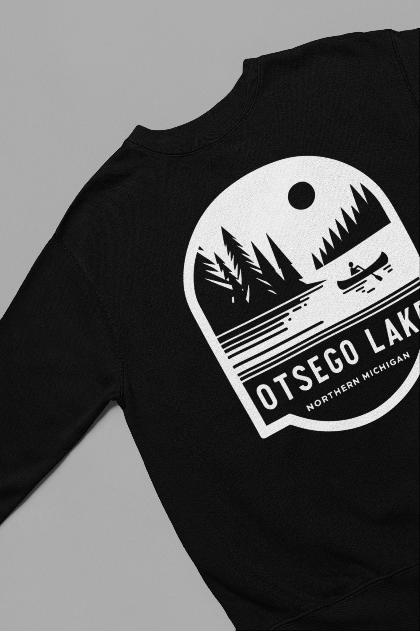 Otsego Lake Northern Michigan Sweatshirt - DecalFreakz
