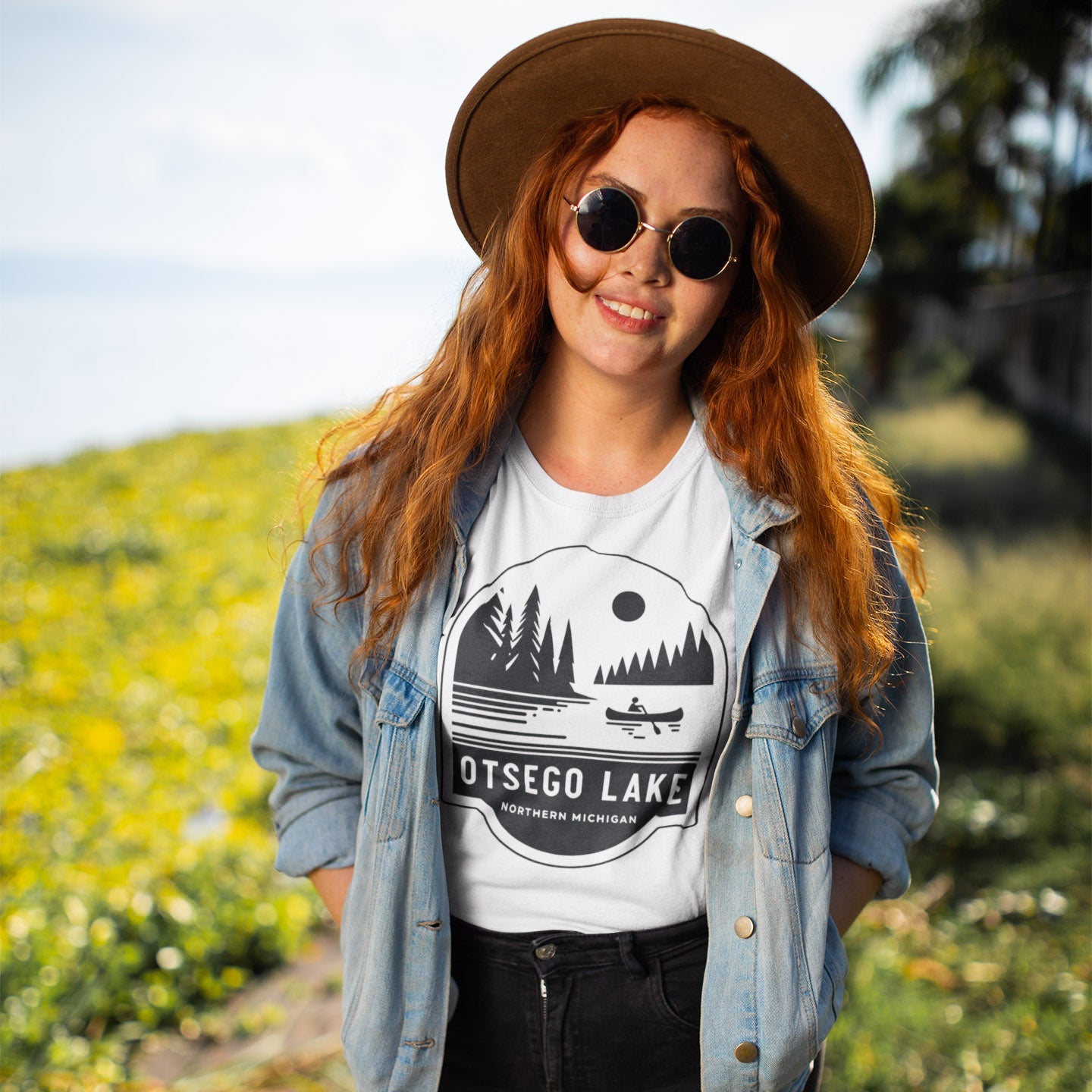★ILLIGO★ Drawing Park Overfit T-Shirt Back Melange illpaso 