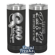 Q100 Saving Rock 22oz Tumbler - Engraved - DecalFreakz
