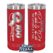 Q100 Saving Rock 22oz Tumbler - Engraved - DecalFreakz