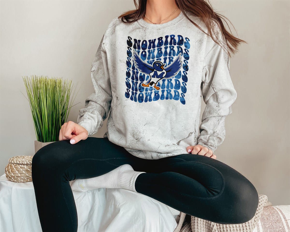 Snowbirds Wave ColorBlast Crewneck - Main Image