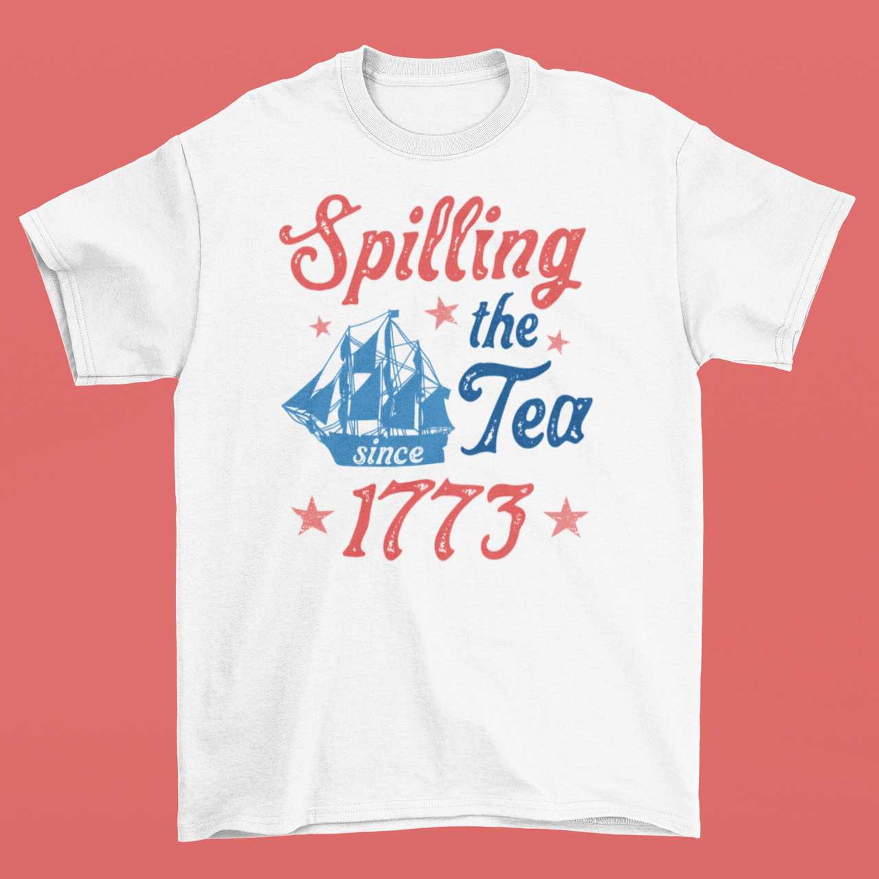 Spilling the Tea T-Shirt - DecalFreakz