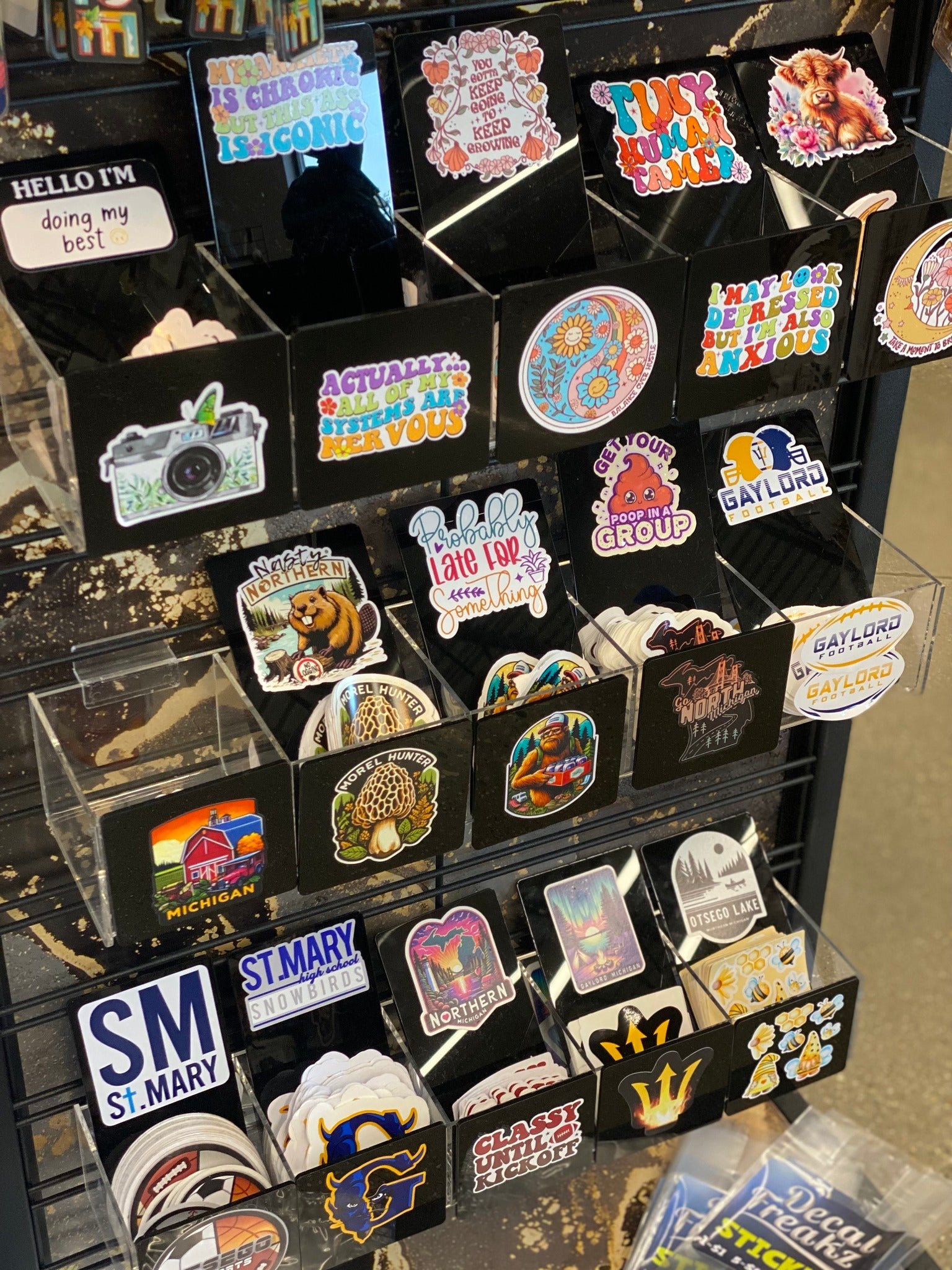 Sticker. Shop Background Stickers - DecalFreakz