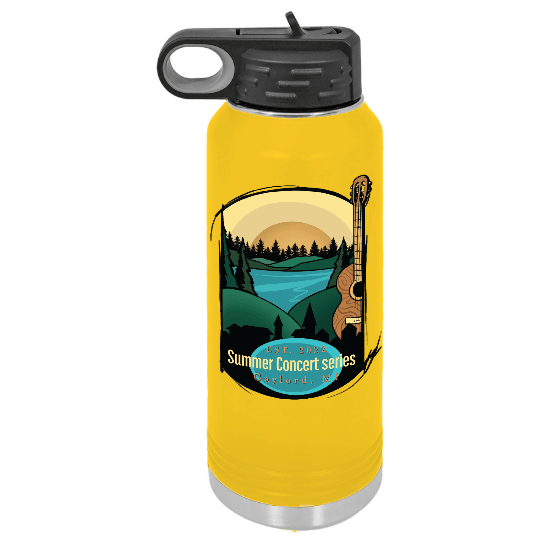 32oz Summer Concert Series Water Bottle - DecalFreakz