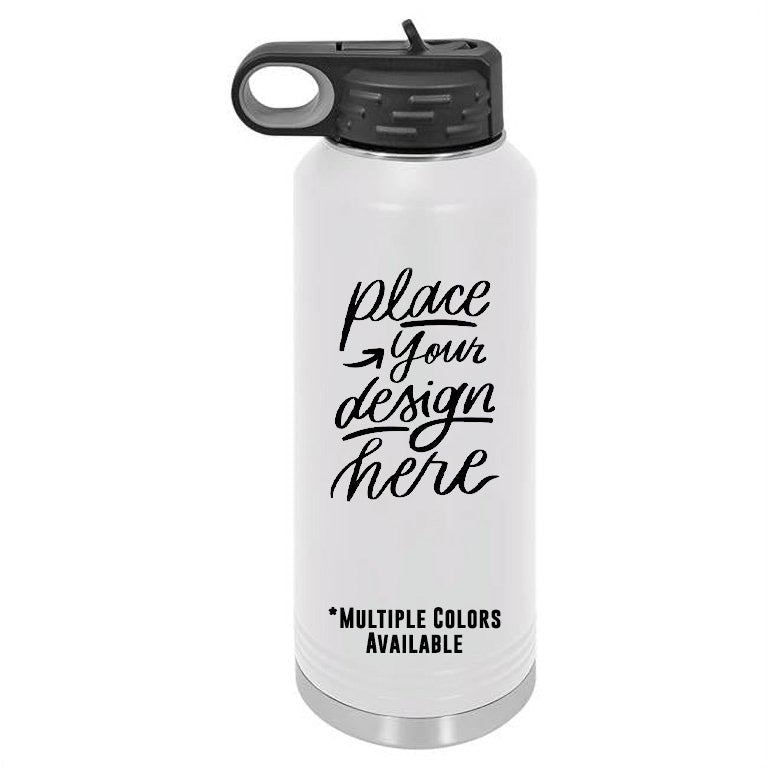 40oz Water Bottle - Customizable - DecalFreakz