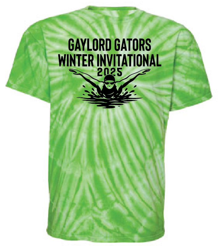 Gaylord Gators Winter Invitational 2025 Event Tee