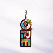 Acrylic Ope! Key Chain - DecalFreakz