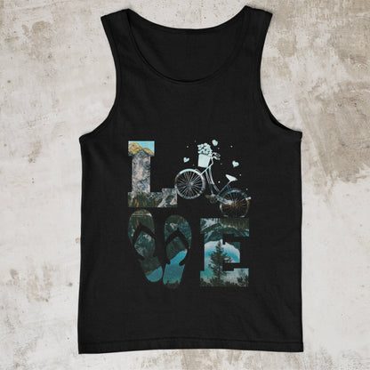 Bike LOVE Mt. Lake - Tank, T-Shirt, Hoodie With FREE Decal