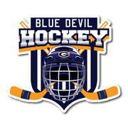 BLUE DEVIL HOCKEY DECAL - DecalFreakz