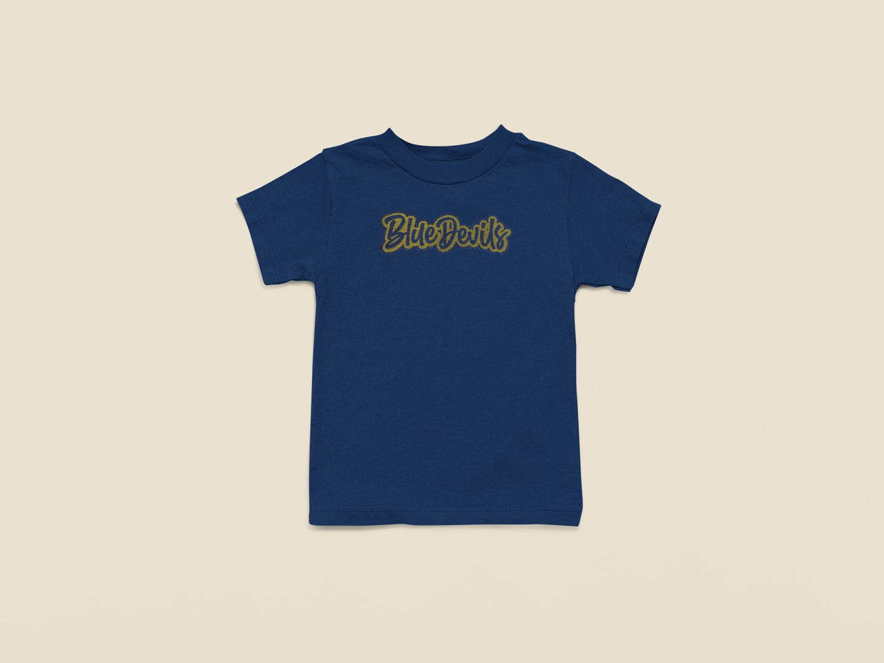 Blue Devils Glitter Youth Tee - DecalFreakz