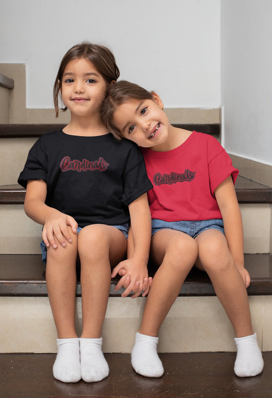 Cardinals Glitter Youth Tee