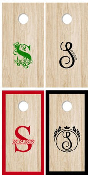 CUSTOM Cornhole Decal set - your personal artwork/design - DecalFreakz