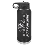 Engraved Redeemed Fitness WaterBottle - DecalFreakz