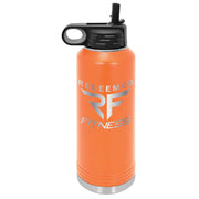 Engraved Redeemed Fitness WaterBottle - DecalFreakz
