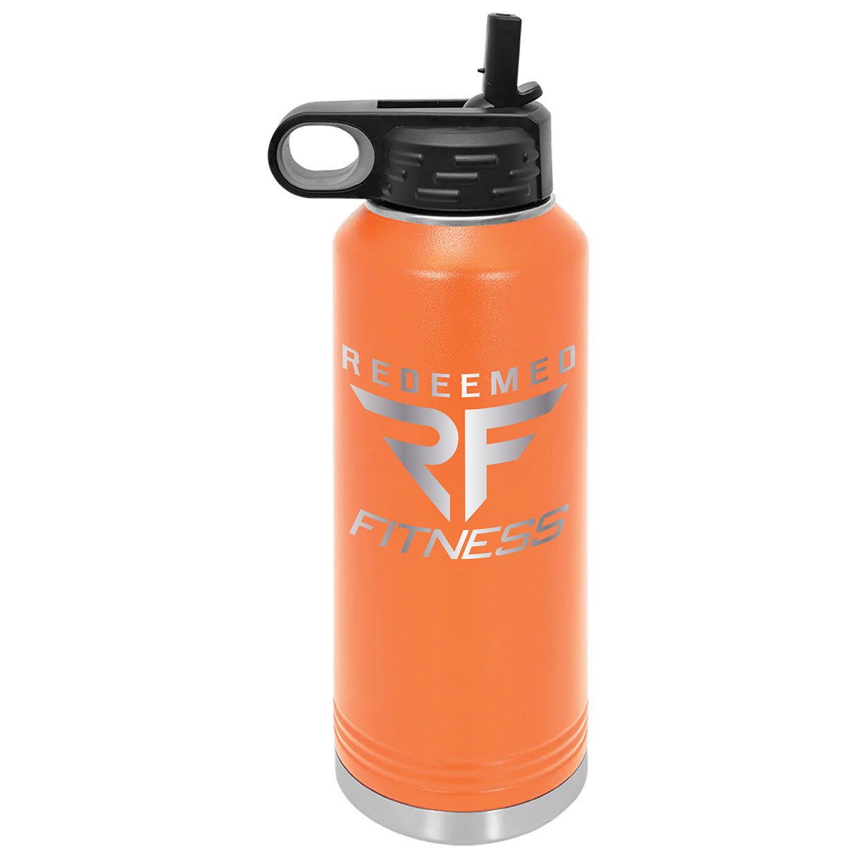 Engraved Redeemed Fitness WaterBottle - DecalFreakz