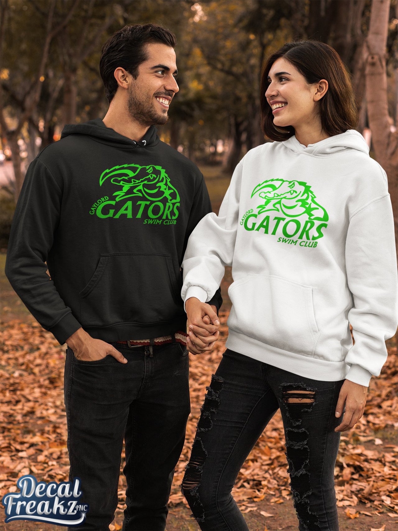 Gator Green Foil Hoodie Youth & Adult