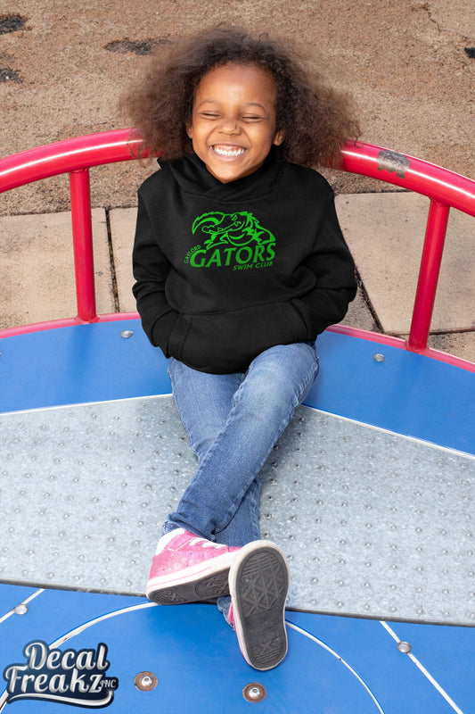 Gator Green Foil Hoodie Youth & Adult