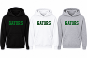 Gators Text Glitter Hoodie - DecalFreakz