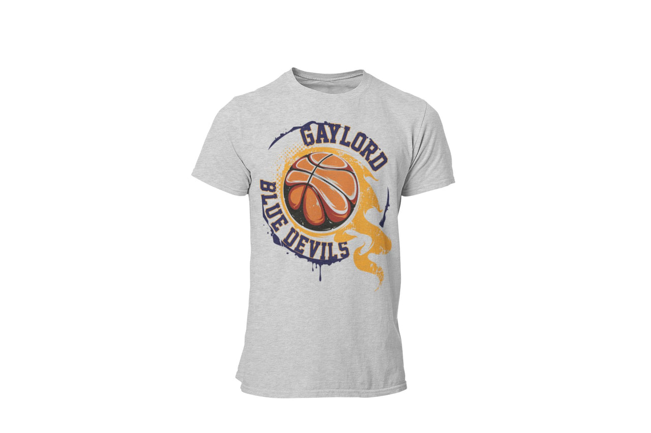 Gaylord Basketball Flame Tee