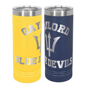 Gaylord Blue Devils 22oz Tumbler - DecalFreakz