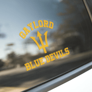 Gaylord Blue Devils 5in Decal - DecalFreakz