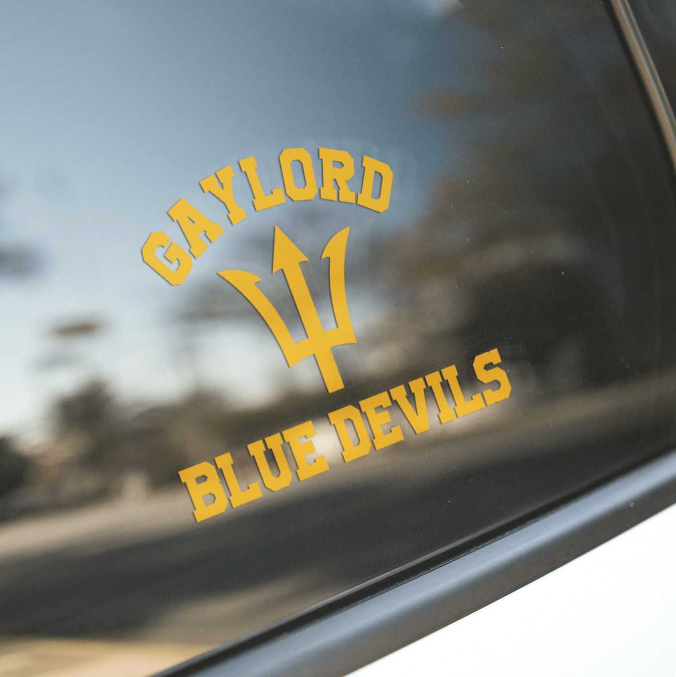 Gaylord Blue Devils 5in Decal - DecalFreakz