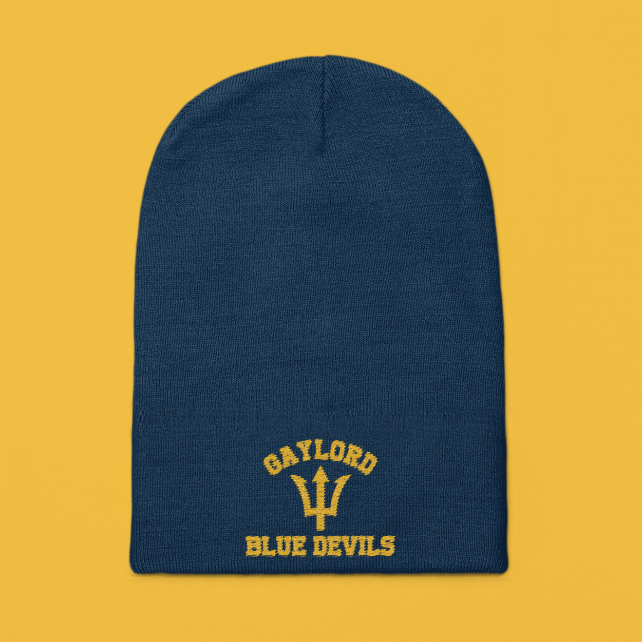 Gaylord Blue Devils Beanie - DecalFreakz