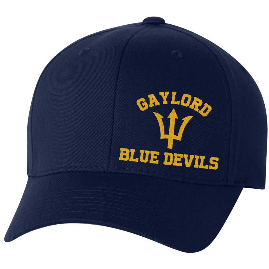 Gaylord Blue Devils Flexfit Hat - DecalFreakz