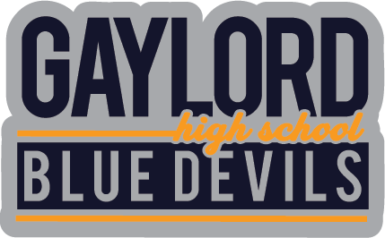 Gaylord Blue Devils High Decal