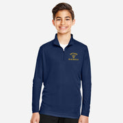 Gaylord Blue Devils Performance 1/4 - Zip (Youth & Adult) - DecalFreakz