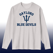 Gaylord Blue Devils Performance Long Sleeve(Youth and Adult) - DecalFreakz