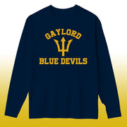 Gaylord Blue Devils Performance Long Sleeve(Youth and Adult) - DecalFreakz