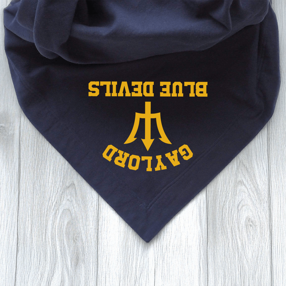 Gaylord Blue Devils Stadium Blanket - DecalFreakz