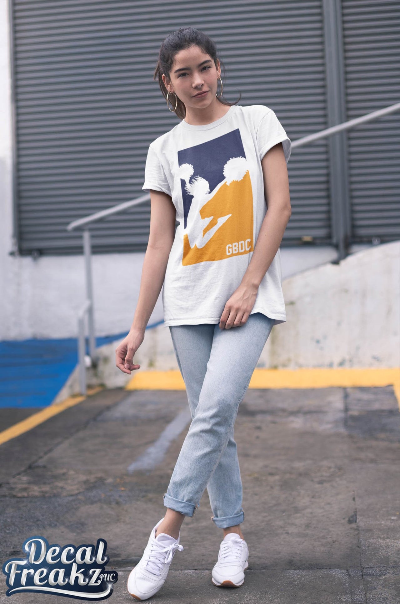 Gaylord Cheerleading Color-Block Tee