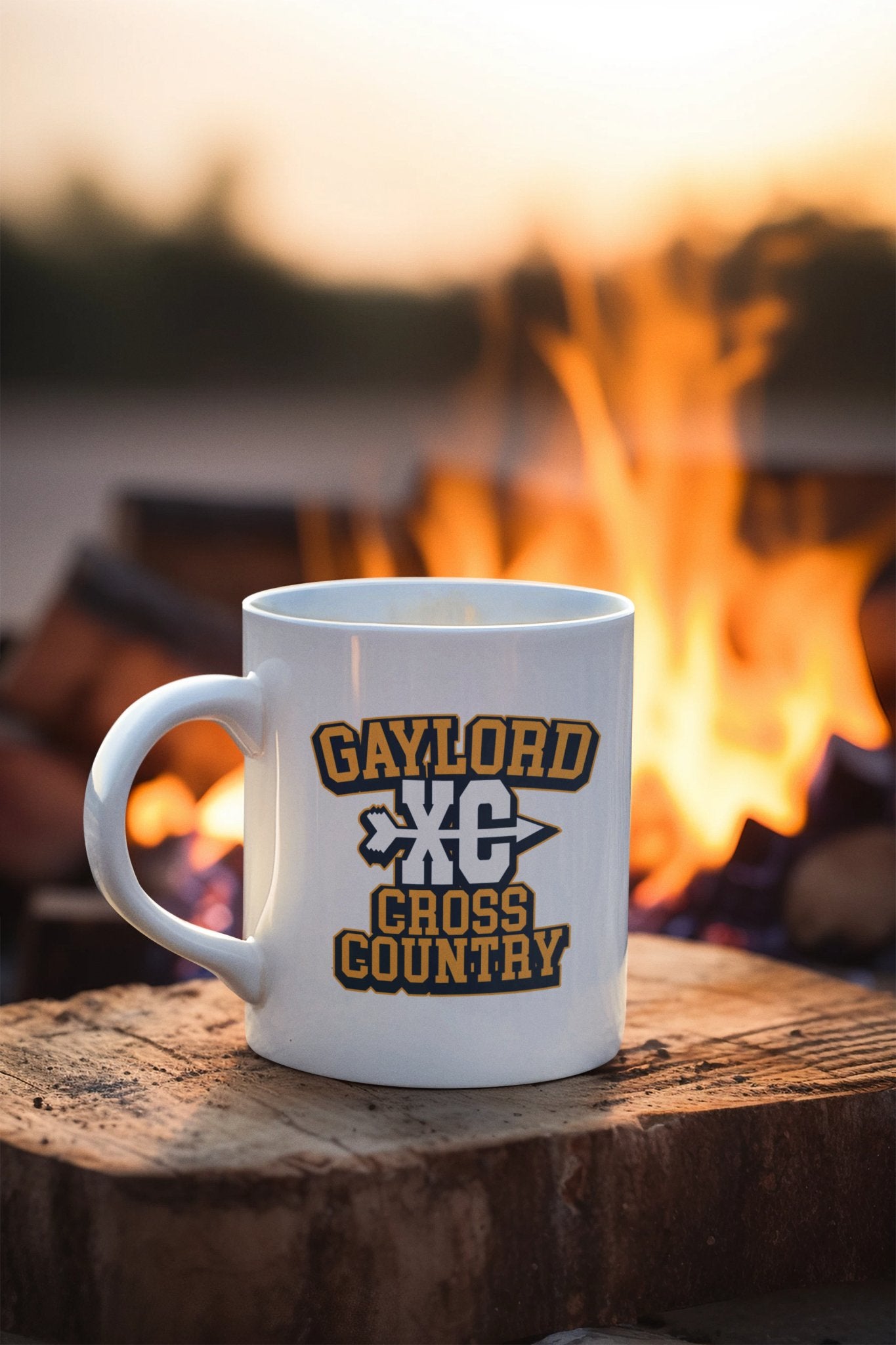 Gaylord Cross Country 11oz cofee mug - DecalFreakz