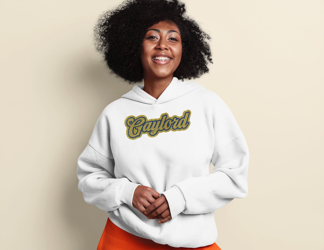 Gaylord Glitter Adult Hoodie