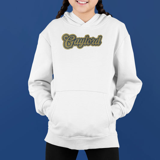 Gaylord Glitter Youth Hoodie