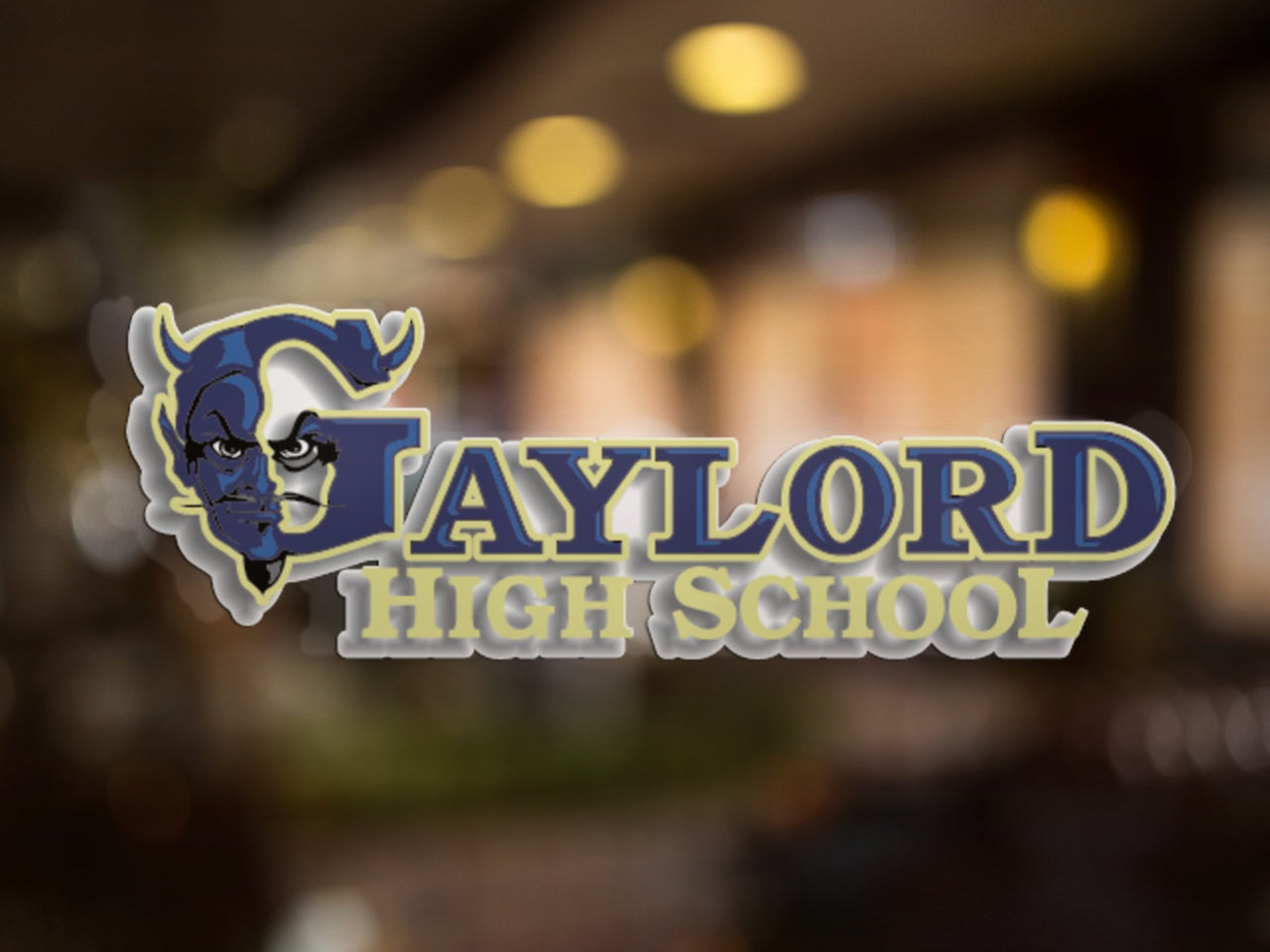 Gaylord High Shadowed Decal