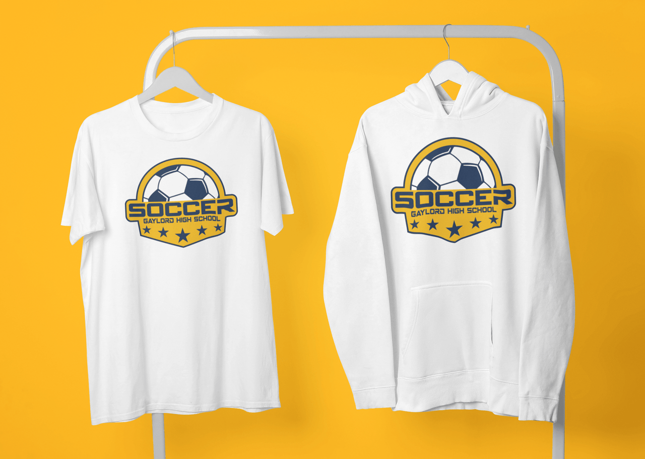 Gaylord Soccer Tee or Hoodie - DecalFreakz
